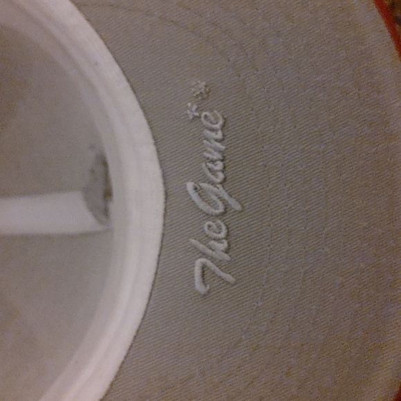 The Game Pro Gametek 2 Lumberjack 3-Tone White Navy Red Fitted Cap Rare - Picture 11 of 12